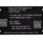 Custom Engraved ID plates