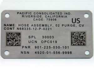 Laser Engraved ID Plates
